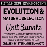 Evolution & Natural Selection Unit | Printable, Digital & 