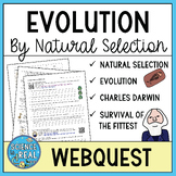 Natural Selection With Darwin Evolution Webquest