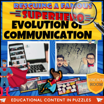 Preview of Evolution of Communication Escape Room