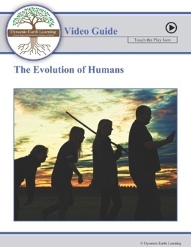 Evolution of Humans - Google Worksheet by Dynamic Earth Learning