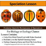 Evolution of Species - Mechanisms of Isolation & Speciation