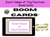 Exact Values of Trig Functions for Boom Cards
