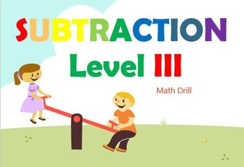 Preview of Exam Creation - Subtraction Level 3