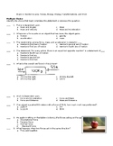 Exam Version I: Newton’s Laws, Forces, Energy, Energy Tran