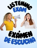 Exáme o Actividad de Escucha - Listening Exam/Activity - Español