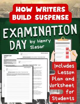 Preview of Examination Day Building Suspense Lesson Creative Writing Activity No Prep Fun