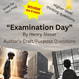 Examination Day by Henry Slesar Author's Purpose Questions
