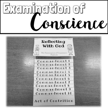 Preview of Examination of Conscience FLIPBOOK