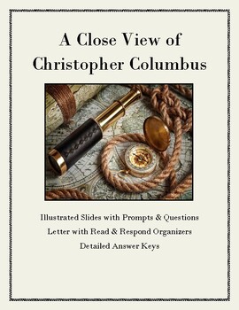 Preview of Examine the Bias of Christopher Columbus: Slides, Text, Close Reading Organizers