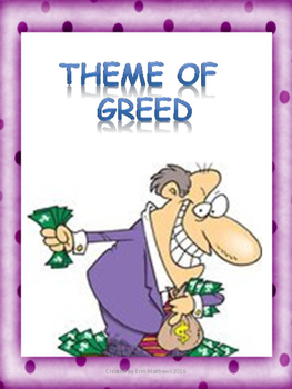 Preview of Examining the Theme of Greed in literature across Different Cultures