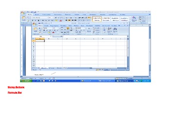 Preview of Excel 2010 - Label Parts of Screen