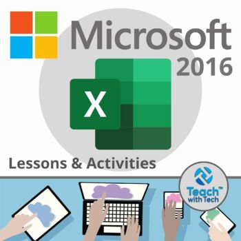 Preview of Excel 2016 Lessons & Activities