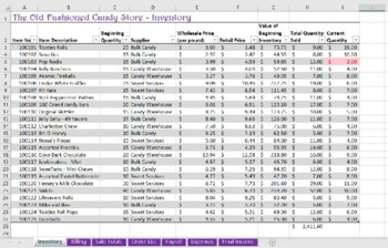 Preview of Excel Business Project