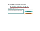 Excel Business plan Template
