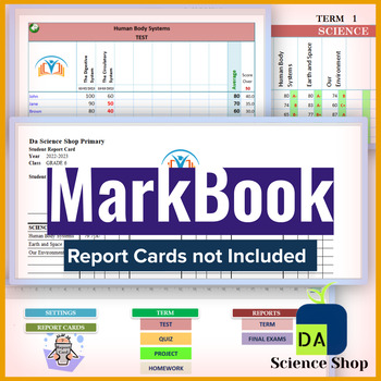 Preview of Excel MarkBook
