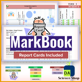 Excel MarkBook (Report Cards Included)