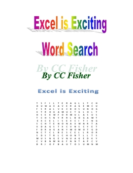 Preview of Excel is Exciting Word Search