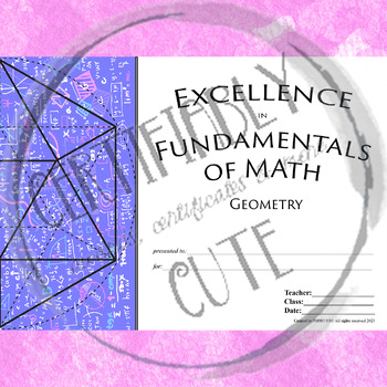 Preview of Excellence in Fundamentals of Math: Geometry