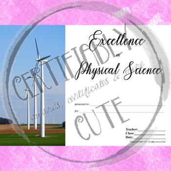 Preview of Excellence in Physical Science