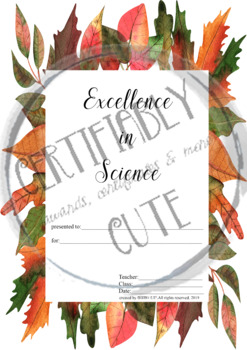 Preview of Excellence in Science 3