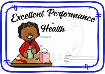 Preview of Excellent Performance in Health