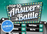 Answer Battle Classroom Trivia Gameshow  - PowerPoint Temp