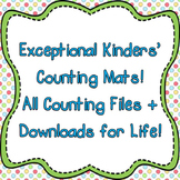Exceptional Kinders' Counting Mats Bundle