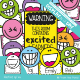 Excited Learners Bulletin Board and Door Decor
