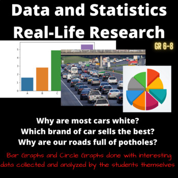 Preview of Summer fun Exciting Data and Statistics Activity - Why so many white cars?