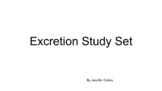 Excretion Notes (Student Template & Teacher Answer Key)