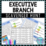 Executive Branch Activity - Scavenger Hunt Challenge - US 