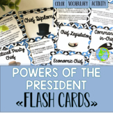 Executive Branch Flash Cards