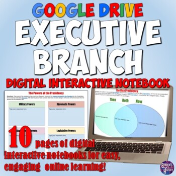 Preview of Executive Branch Google Drive Digital Notebook