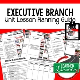 Executive Branch Lesson Plan Guide Civics Government Back 