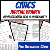 Judicial Branch Packet for U.S. History, Civics and Govern