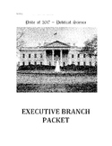 Executive Branch Packet/Worksheets Bundle