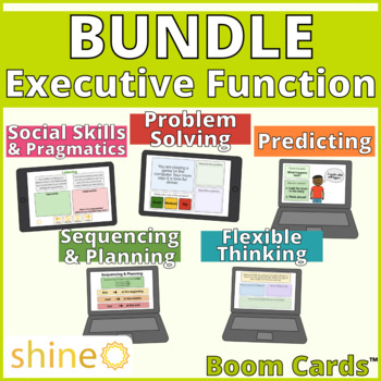 Preview of Executive Function, Expressive Receptive Language, Social Problems Bundle Speech
