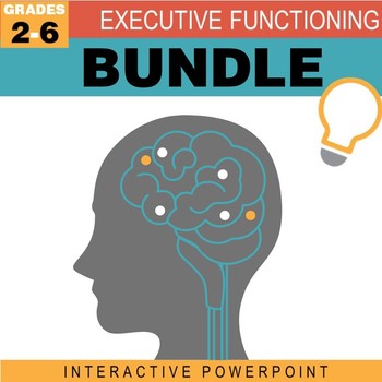 Preview of Executive Functioning MEGA Bundle (16 Interactive PowerPoints & Extras!)