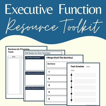 Preview of Executive Function Resource Toolkit