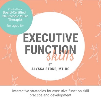 Preview of Executive Function Skills Workbook: Organizing, Planning, Self Monitoring