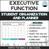 Executive Function: Student Organization and Planner for M