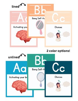 Preview of Executive Functioning Alphabet