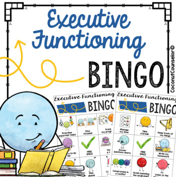 Preview of Executive Functioning Bingo Game
