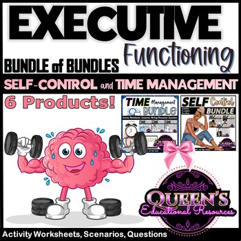 Preview of Executive Functioning | Time Management | Self-Control Bundle