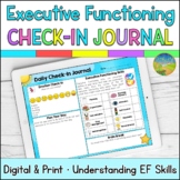 Executive Functioning Check-In Journal for Planning & Grow
