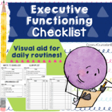 Executive Functioning Checklist with BONUS Schedule List