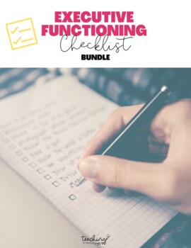 Preview of Executive Functioning Checklist Bundle