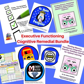 Preview of Executive Functioning Bundle