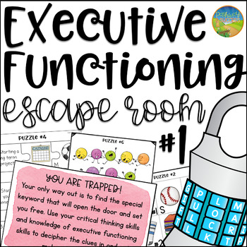 Preview of Executive Functioning Escape Room