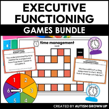 Preview of Executive Functioning Games Bundle